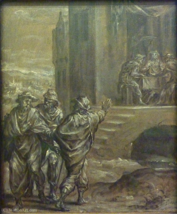 Jesus And The Disciples Of Emmaus — Dirck Barendsz