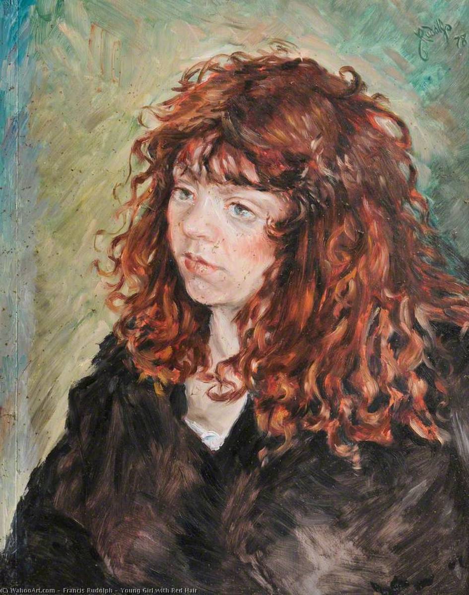 Young Girl With Red Hair — Francis Rudolph