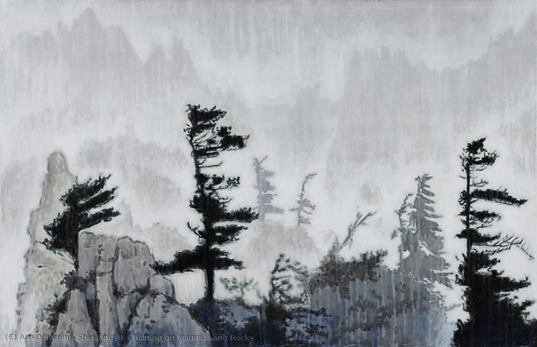 Raining On Manmulsang Rocks — Shin Jangshik