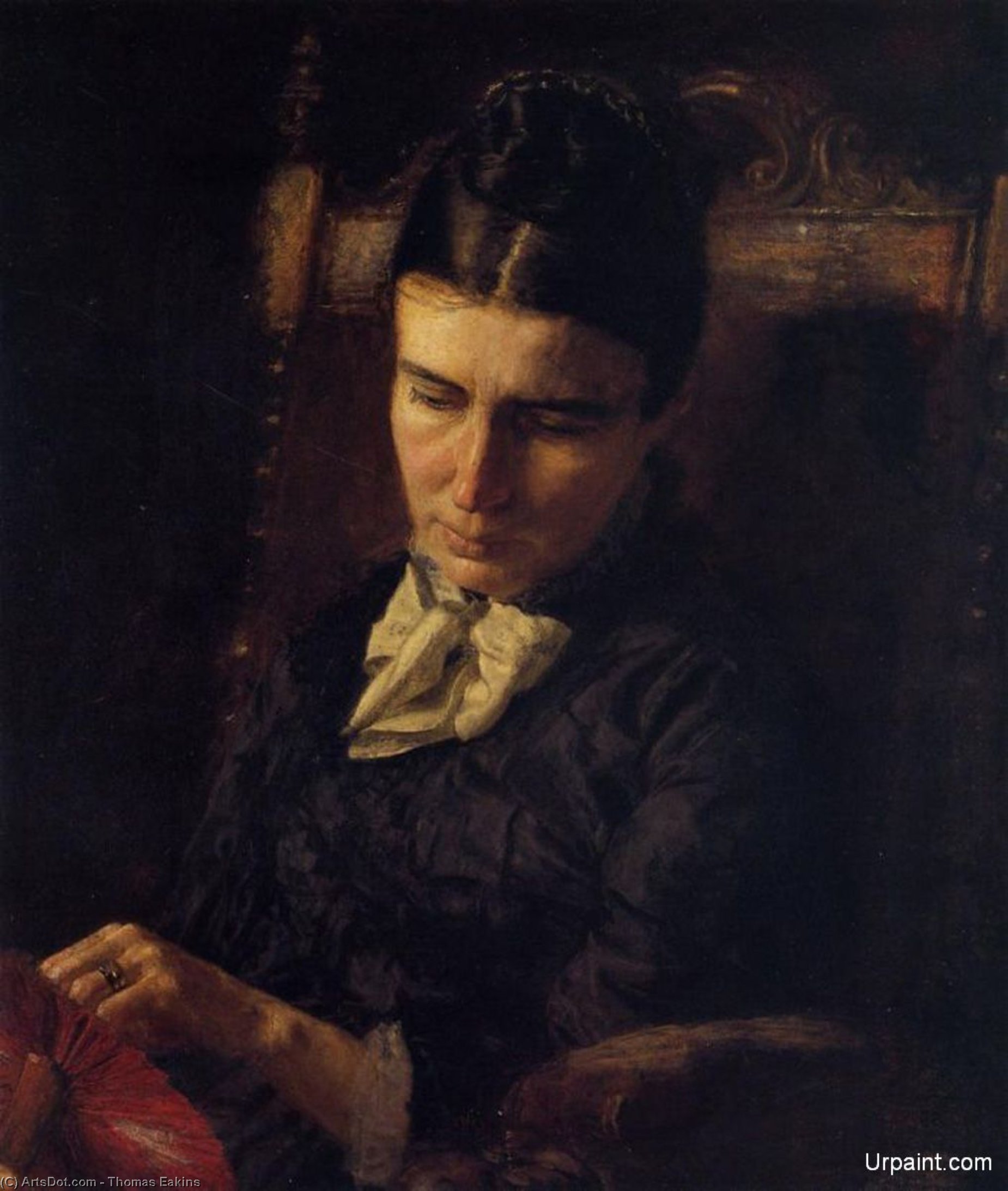 Portrait Of Sarah Ward Brinton — Thomas Eakins