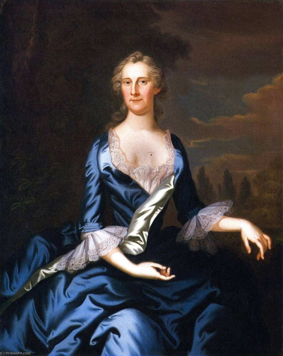 Mrs. Charles Carroll — John Wollaston