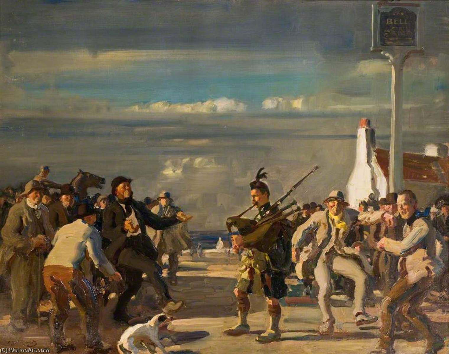 A Piper — Sir Alfred James Munnings