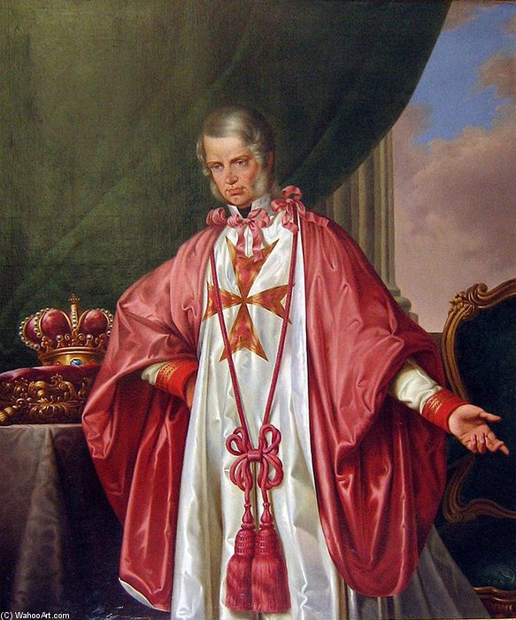 Portrait Of Leopold Ii — Giuseppe Bezzuoli
