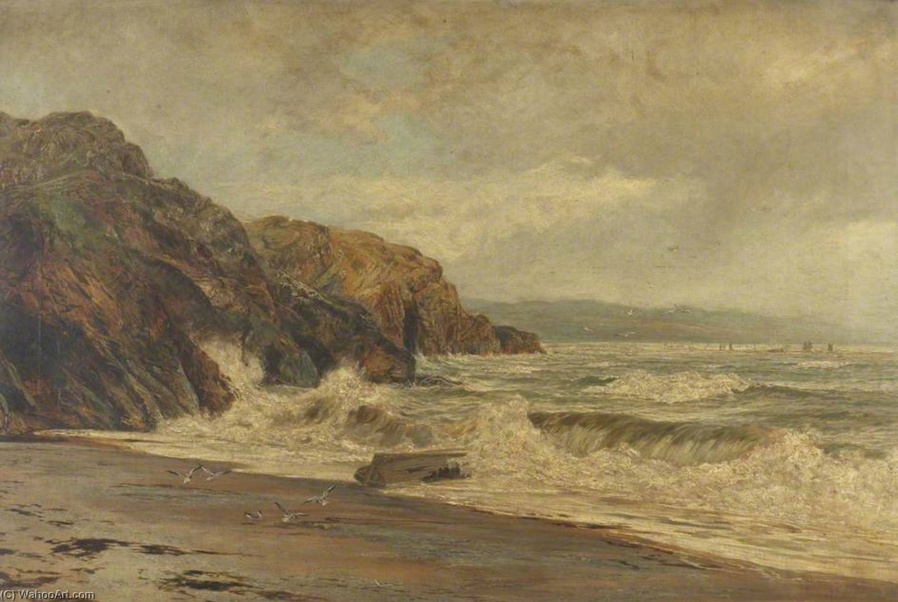 By The Sad Sea Waves — Frederick William Hayes