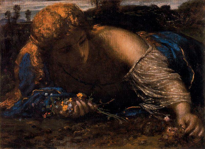Nymphe — Arnold Böcklin