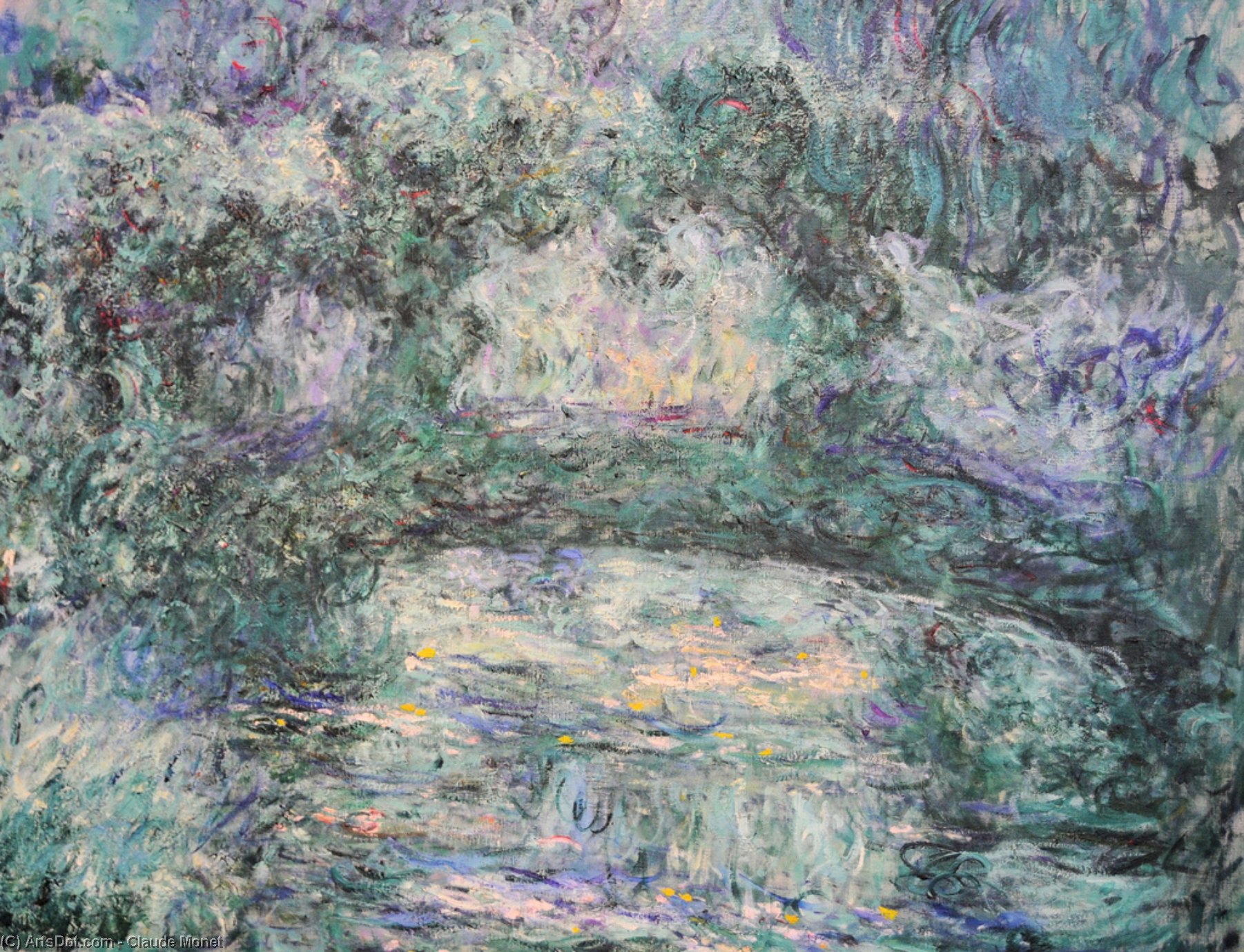 The Japanese Bridge 3 — Клод Моне