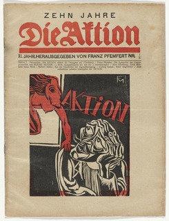 Die Aktion, Vol. 11, No. 1 2 — Conrad Felixmüller