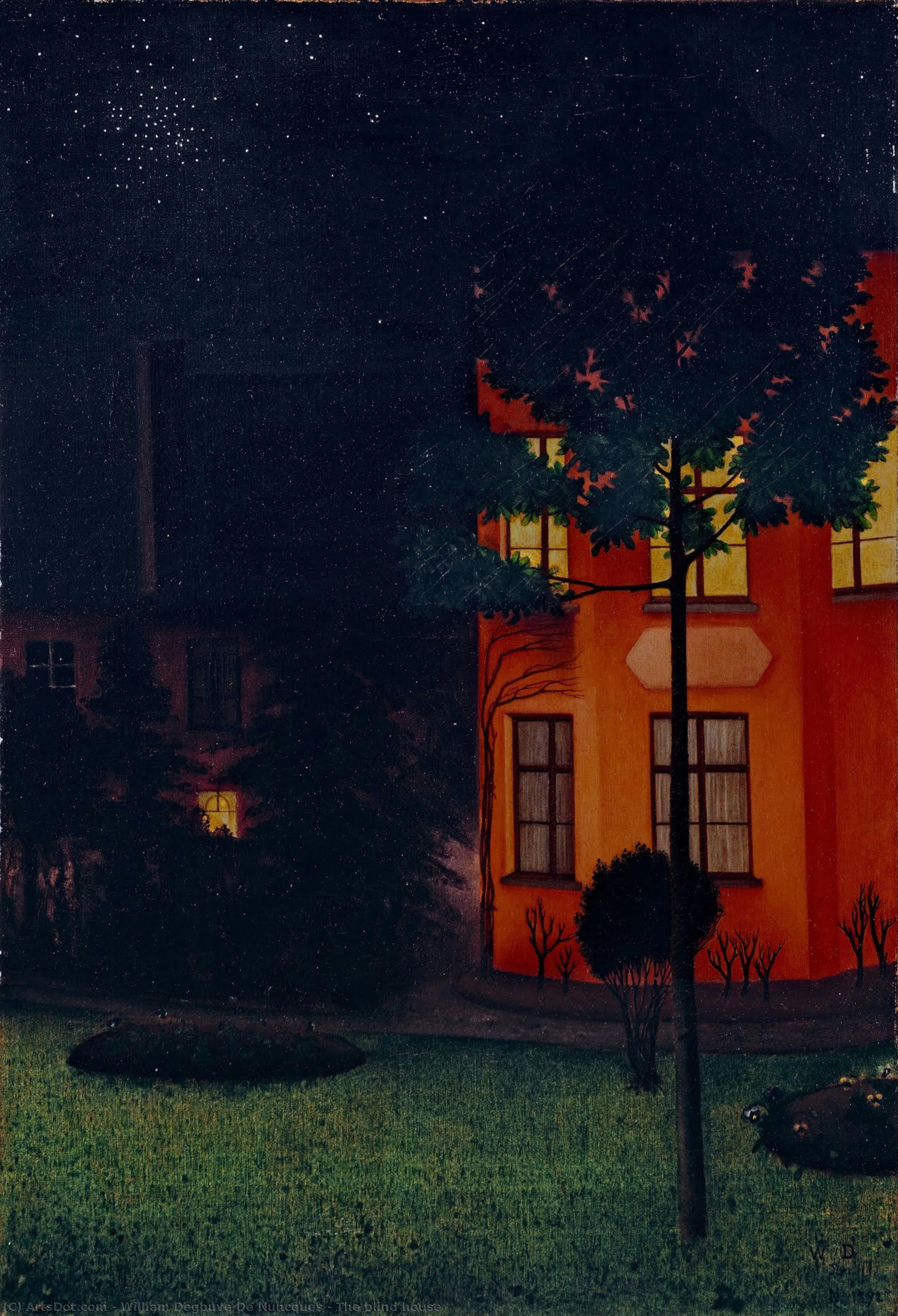 The Blind House — William Degouve De Nuncques