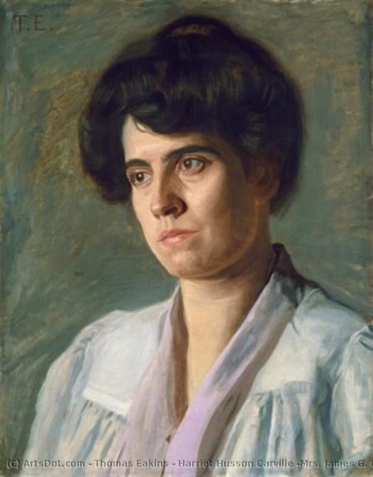 Harriet Husson Carville (mrs. James G. Carville) — Thomas Eakins