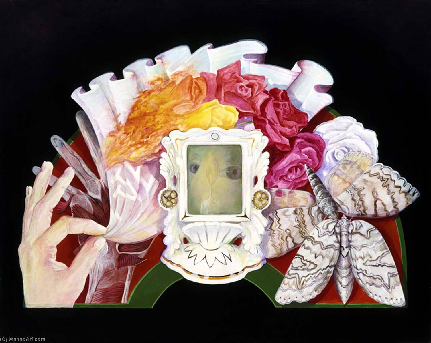 There Are Two Ways Of Spreading Light To Be The Candle Or The Mirror That Reflects It. Edith Wharton, Vesalius In Zante, 1902. From The Series Great Ideas Of Western Man — Ellen Lanyon