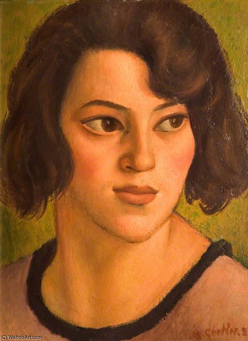 Head Of A Basque Shepherdess — Mark Gertler