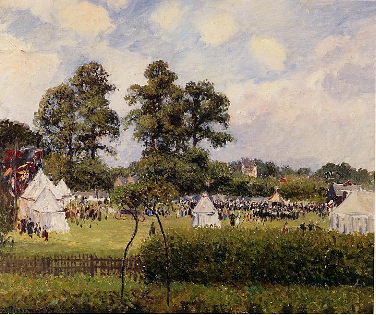 Jubilie Celebration At Bedford Park, London — Camille Pissarro