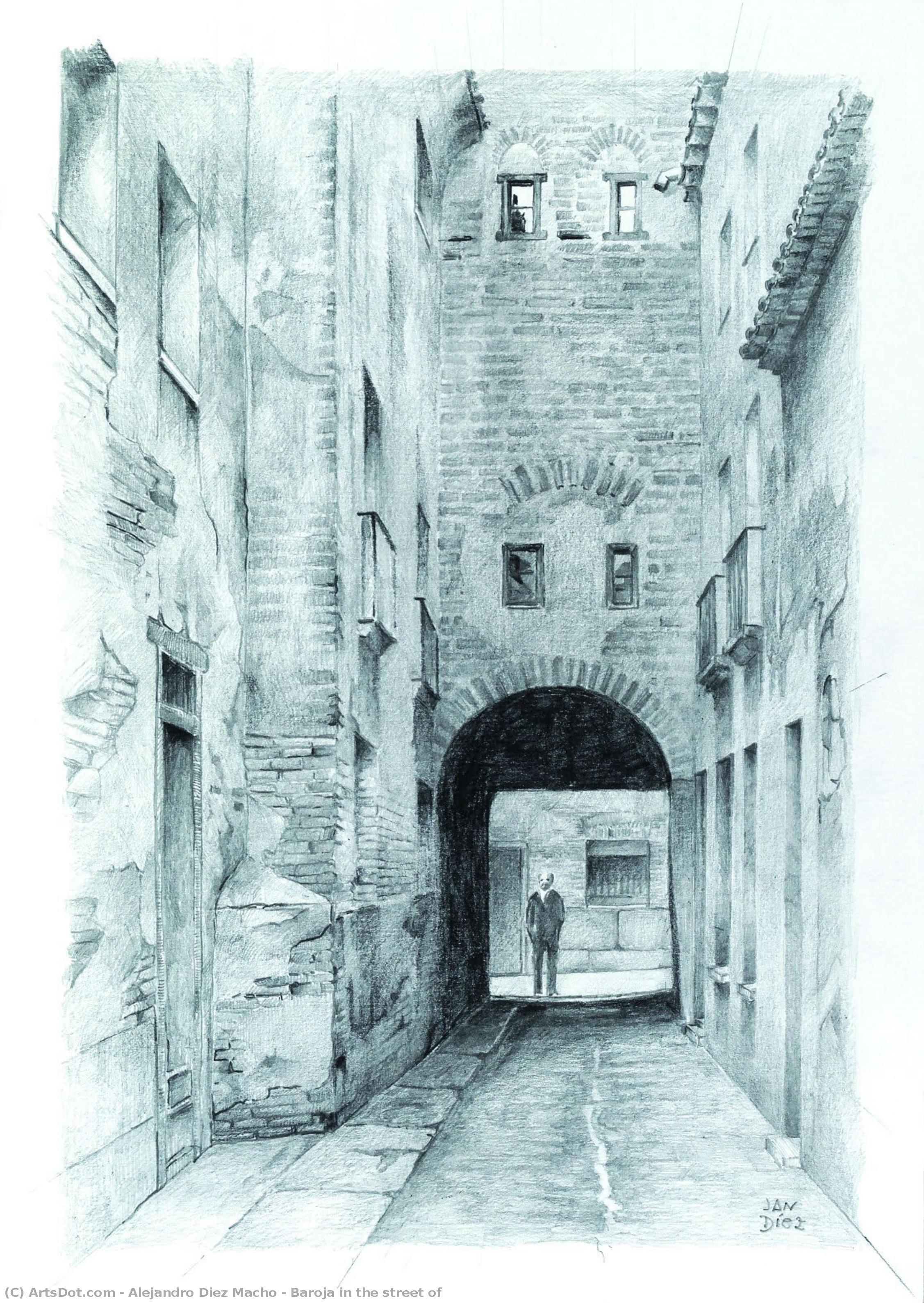 Baroja In The Street Of — Alejandro Diez Macho