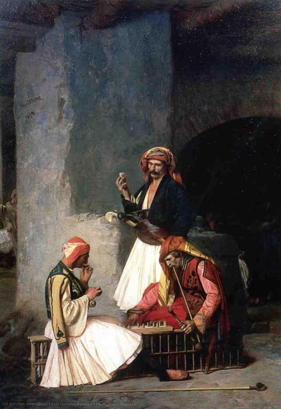 The Draught Players — Jean Leon Gerome Ferris