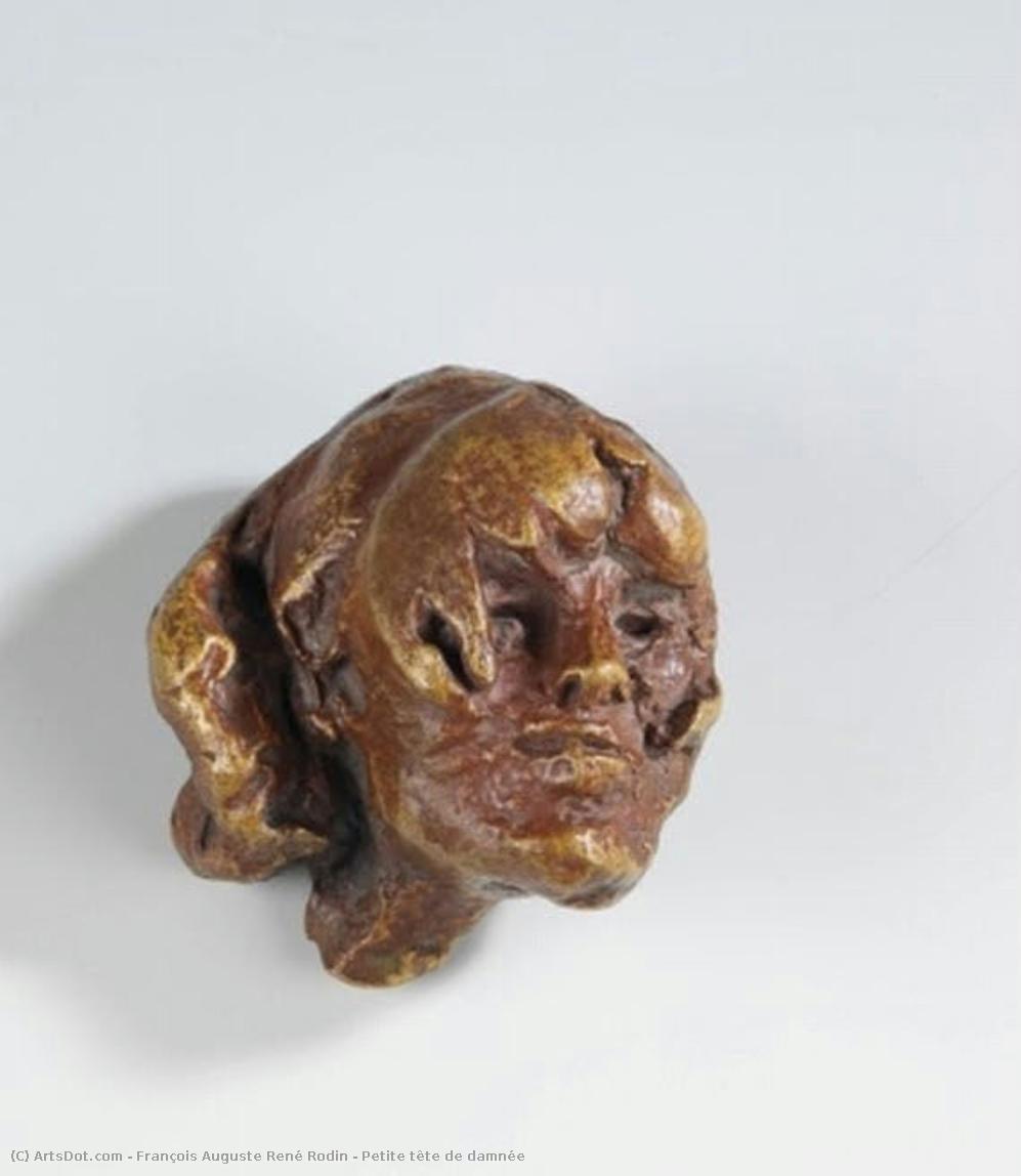 Petite Tête De Damnée — Auguste Rodin