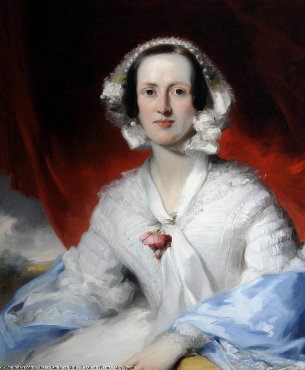Elizabeth Fixott, Mrs Owen — Isaac Faulkner Bird