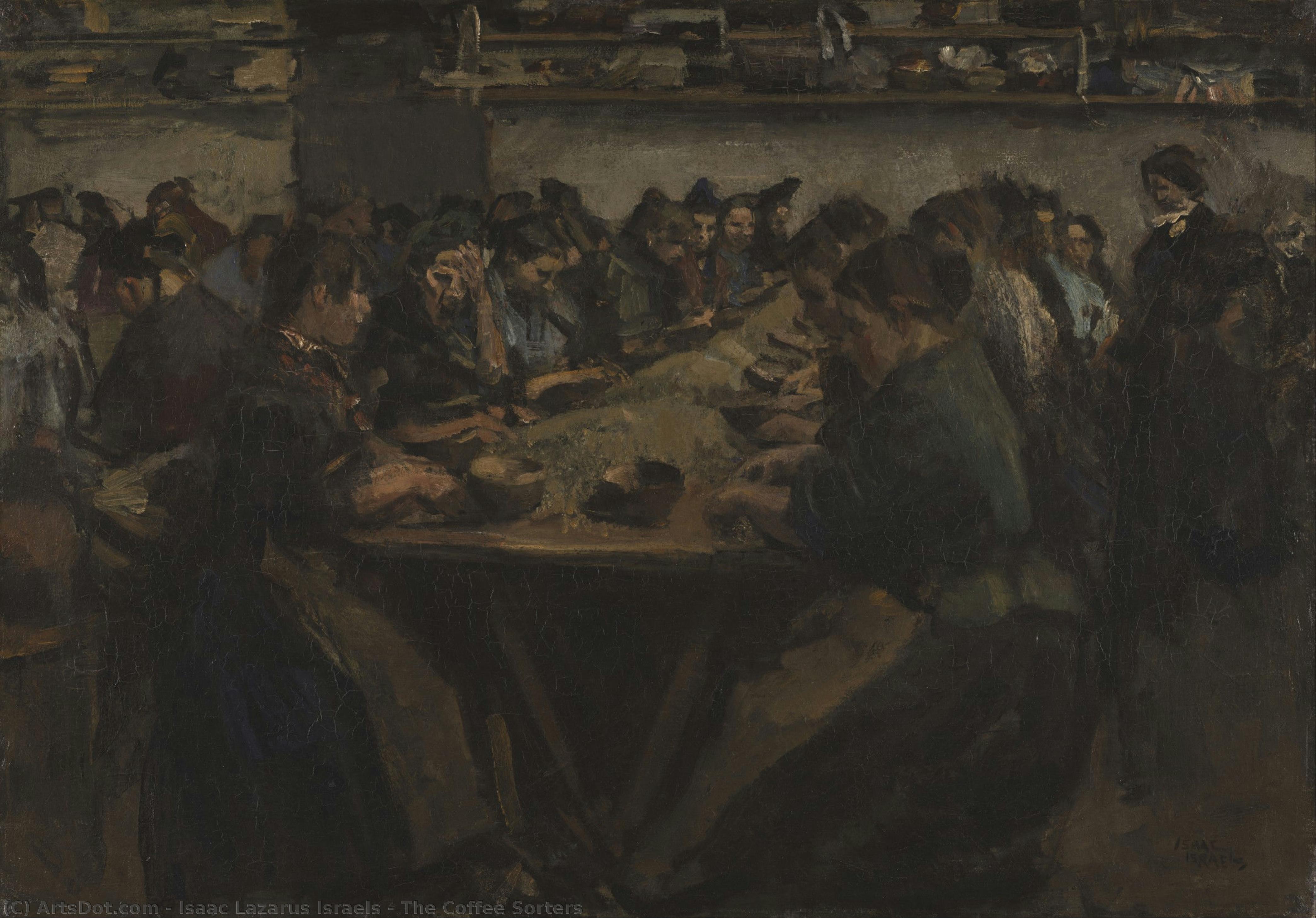 The Coffee Sorters — Isak Lazars Israels