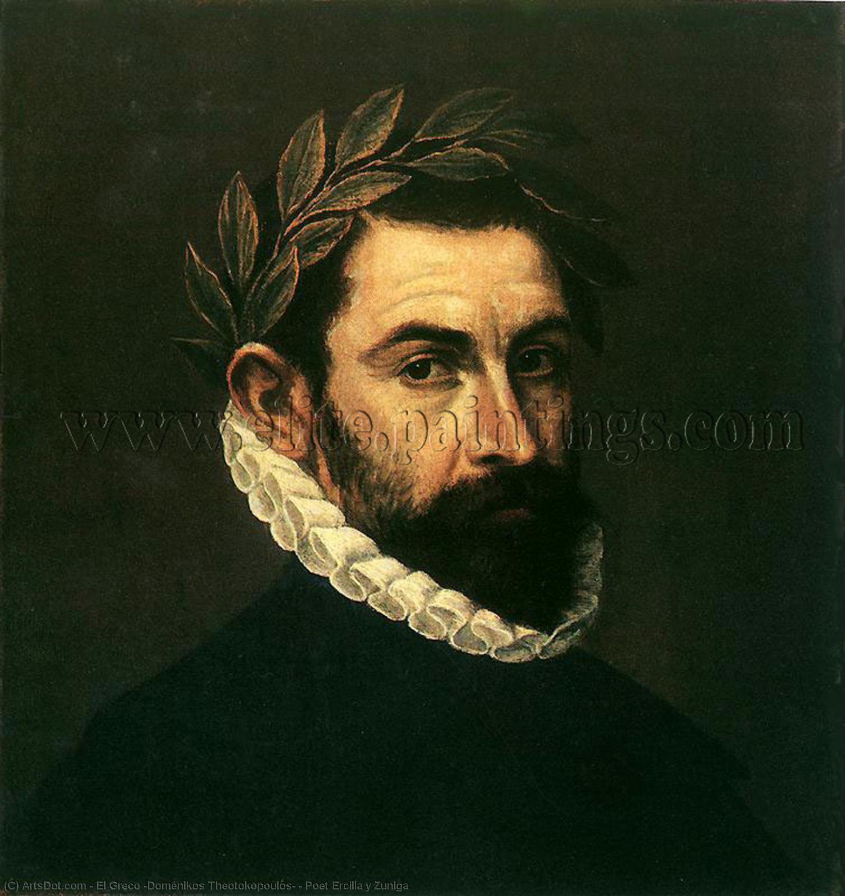 Poet Ercilla Y Zuniga — El Greco