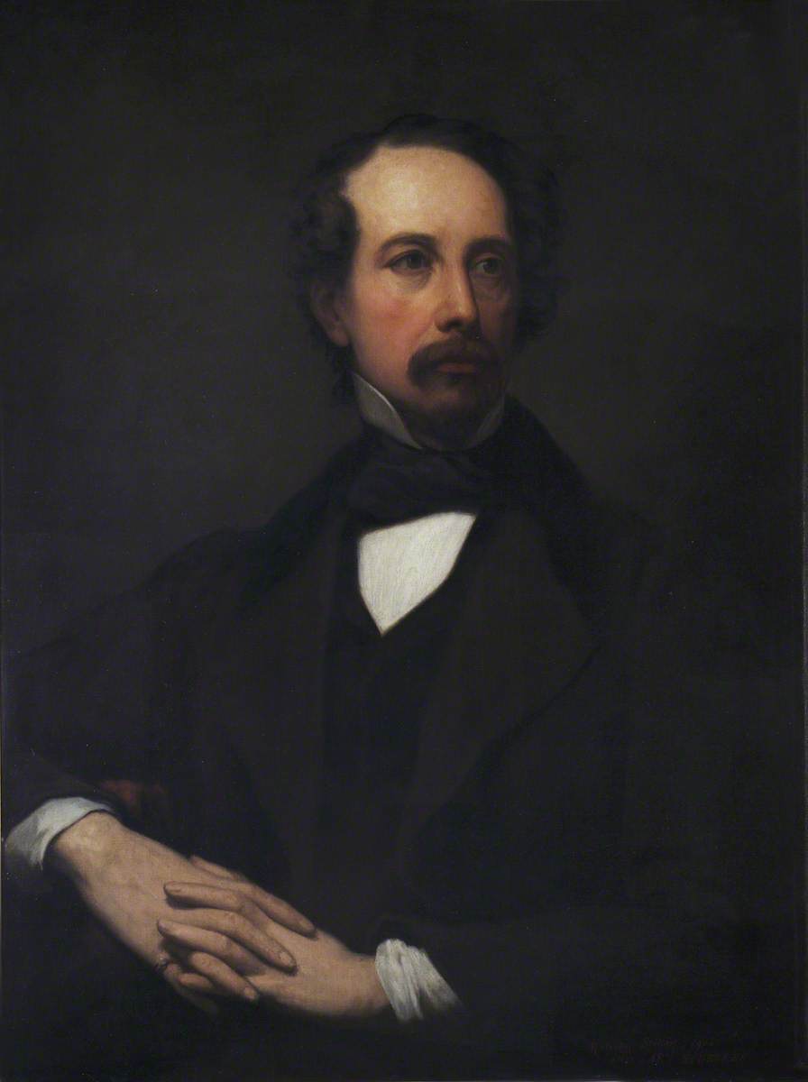 Charles Dickens (1812–1870) (copy After Ary Scheffer) — Malcolm Stewart