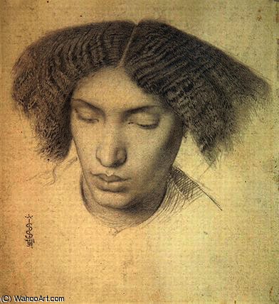 Portrait Of Mrs Fanny — Simeon Solomon