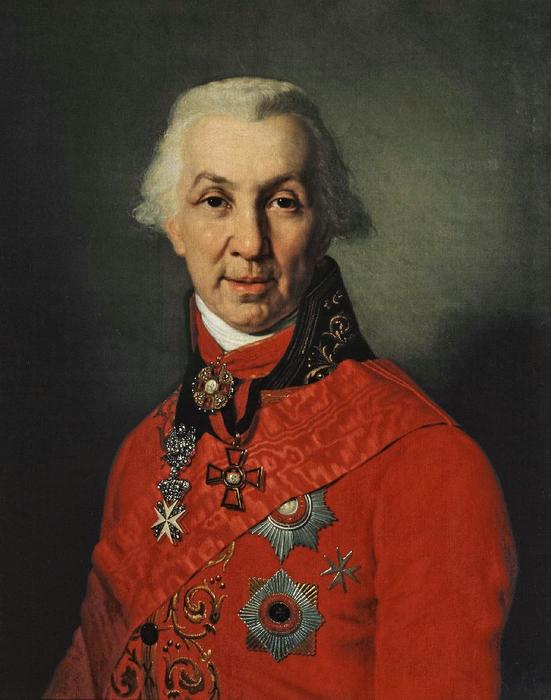 Portrait Of G. R. Derzhavin — Vladimir Lukich Borovikovsky