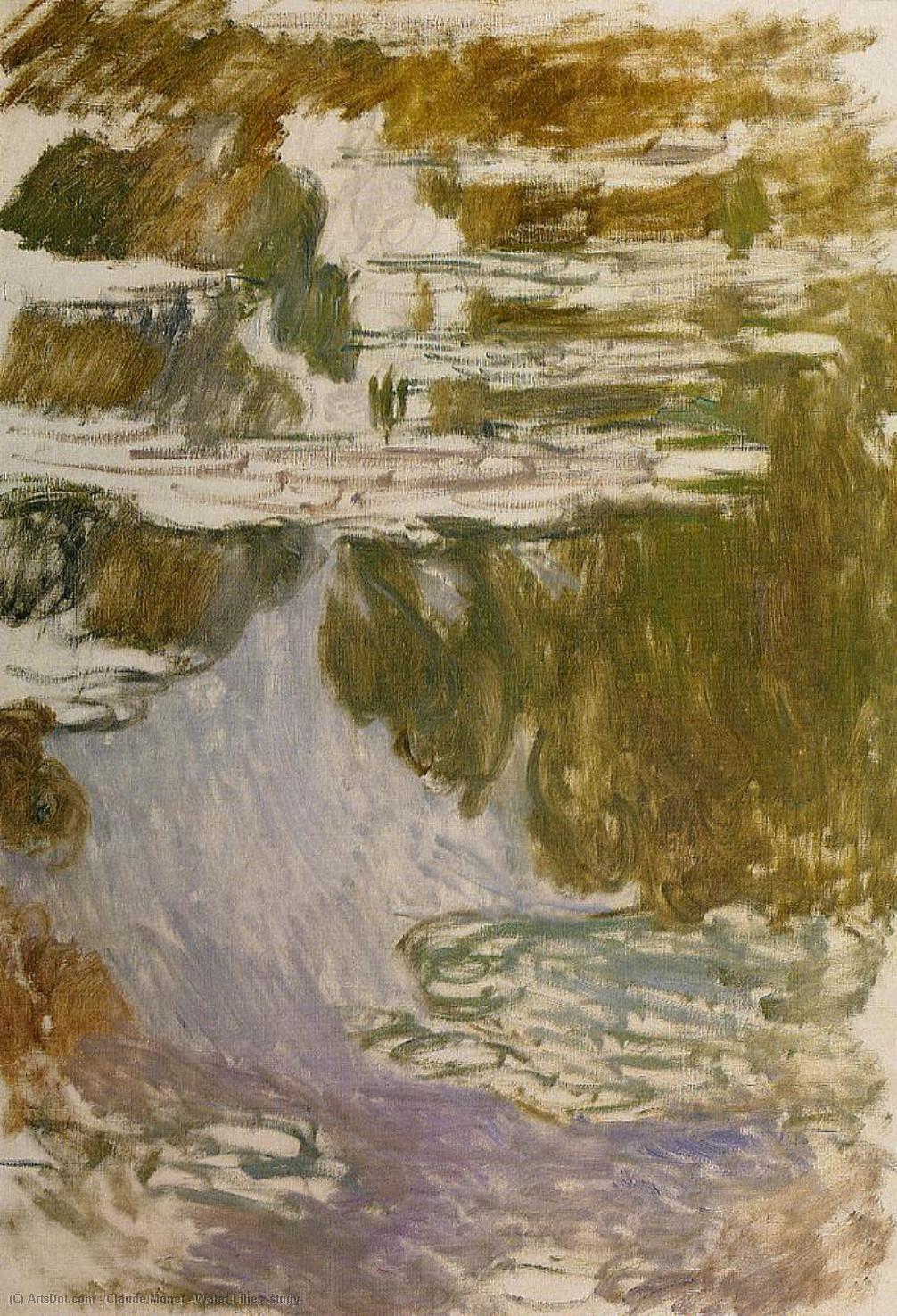 Water-lilies (study) — Клод Моне