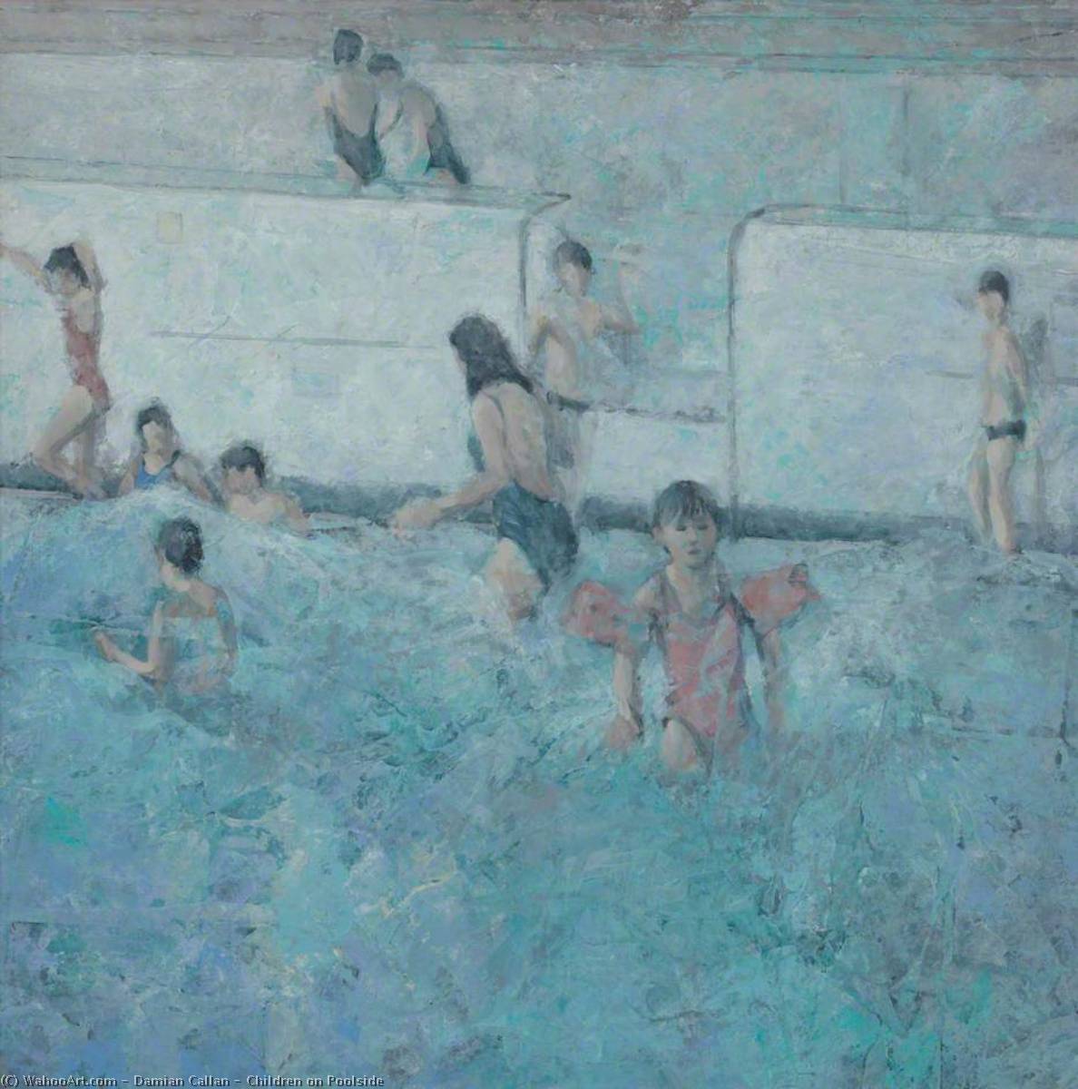 Children On Poolside — Damian Callan