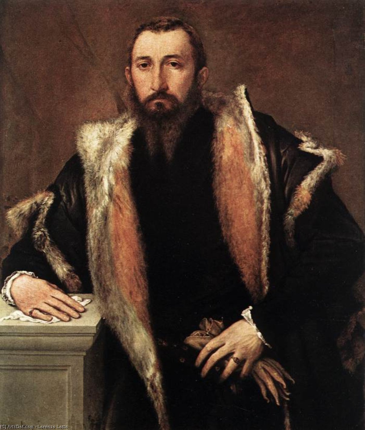 Portrait Of Febo Da Brescia — Lorenzo Lotto