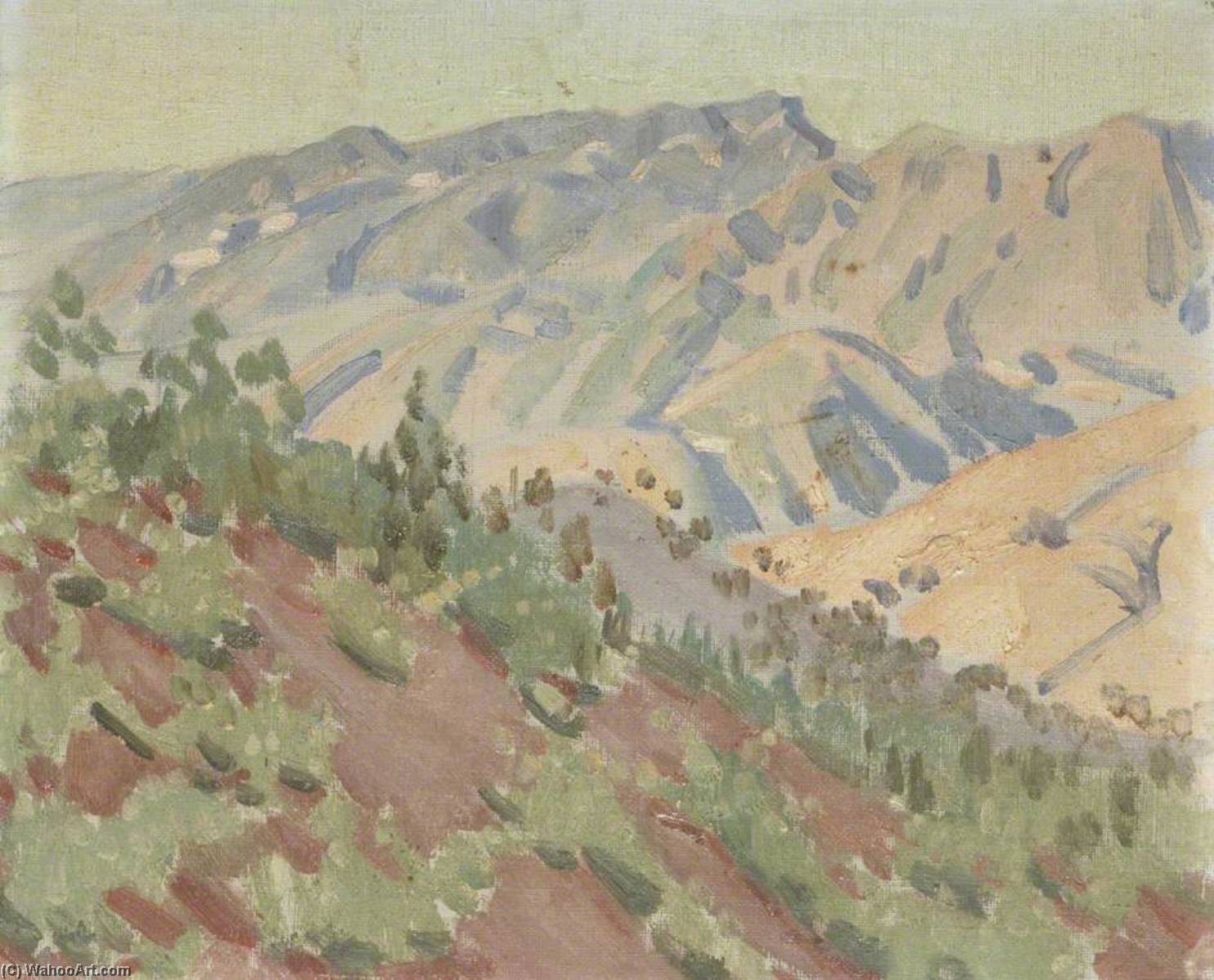 Mountains And Valleys Foothills Of The Amanus — Dora Altounyan