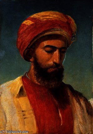 Portrait Of A Man In A Turban — William Gale