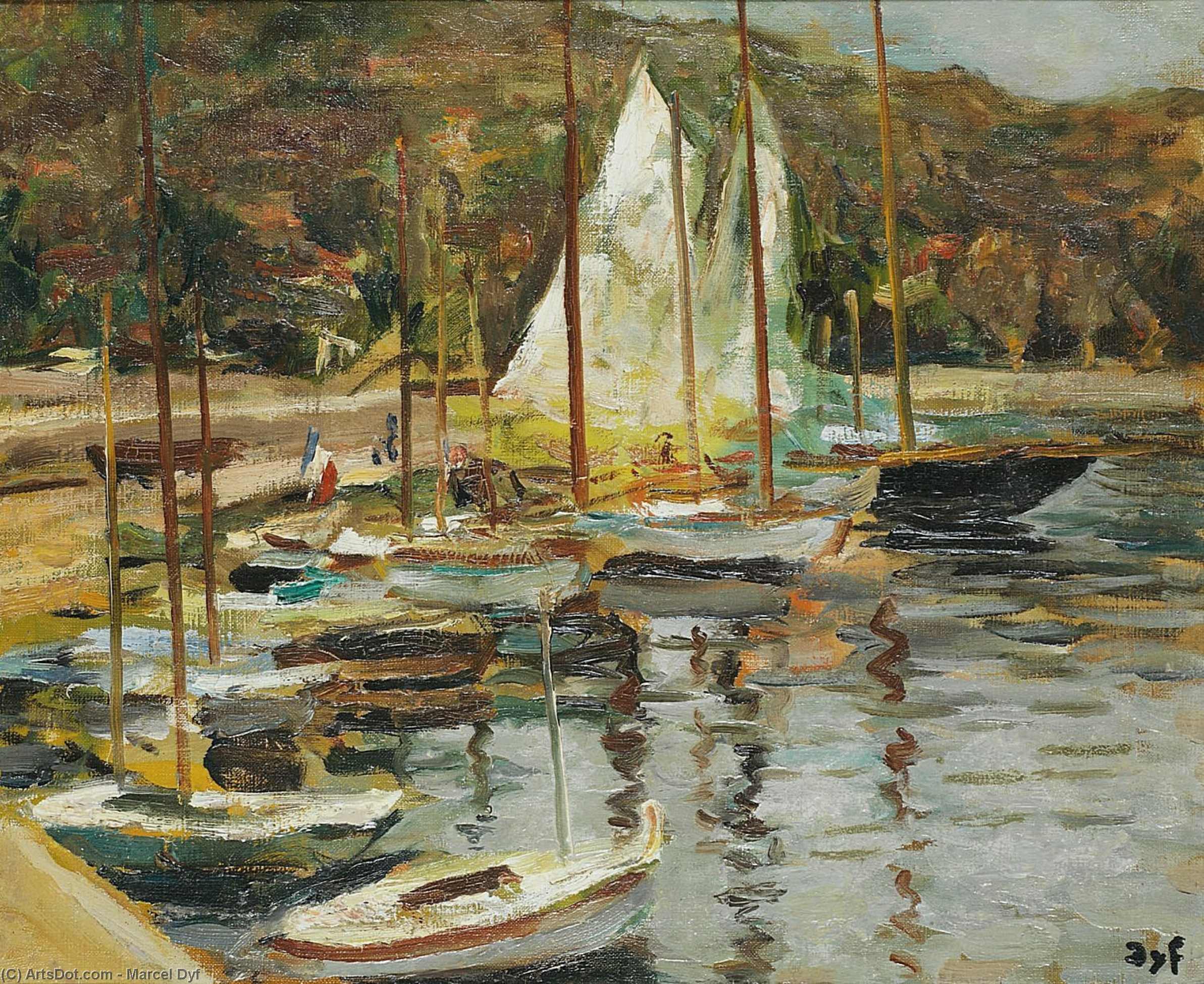 The Small Port, (1950) — Marcel Dyf