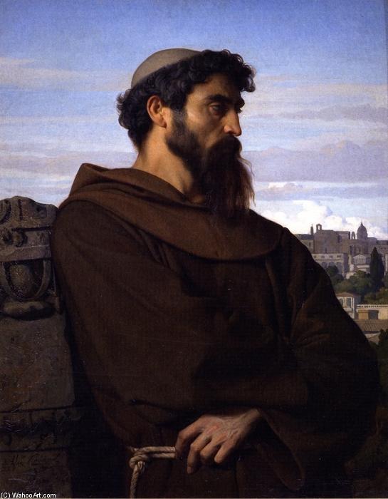 Un Pensador, Joven Monje Romano — Alexandre Cabanel