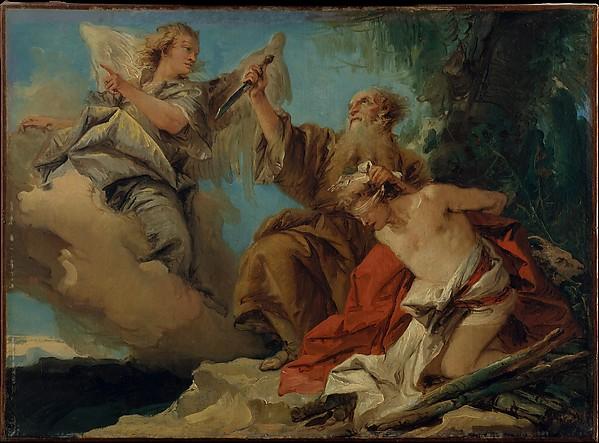 The Sacrifice Of Isaac — Giandomenico Tiepolo