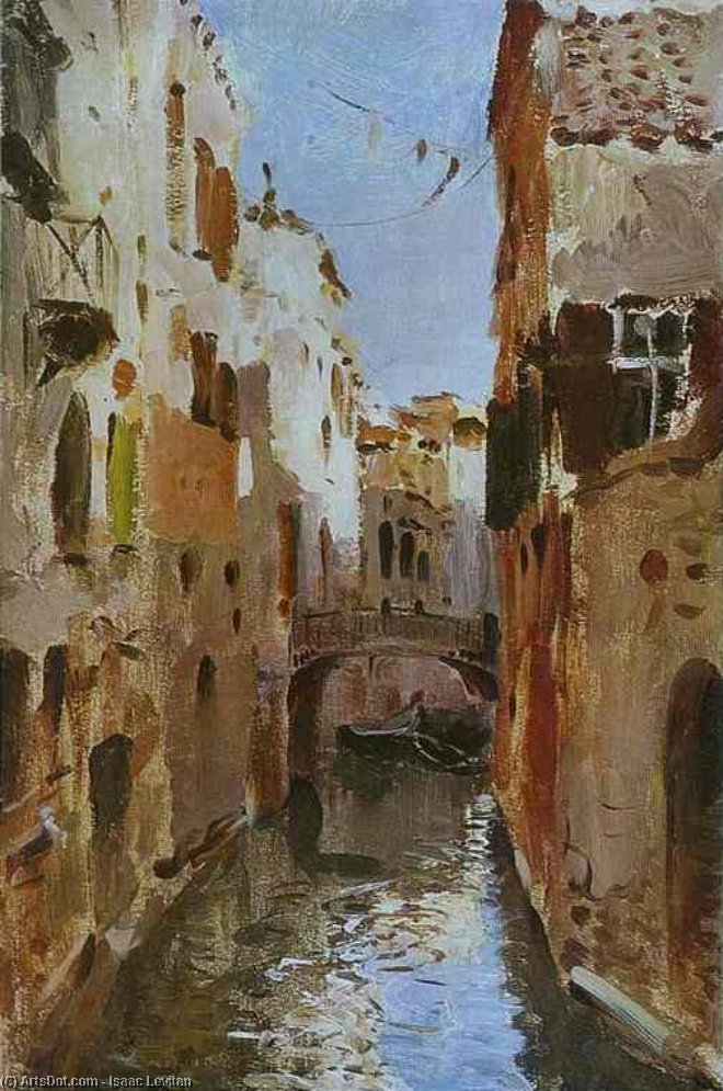 Canal In Venice — Isaak Ilyich Levitan