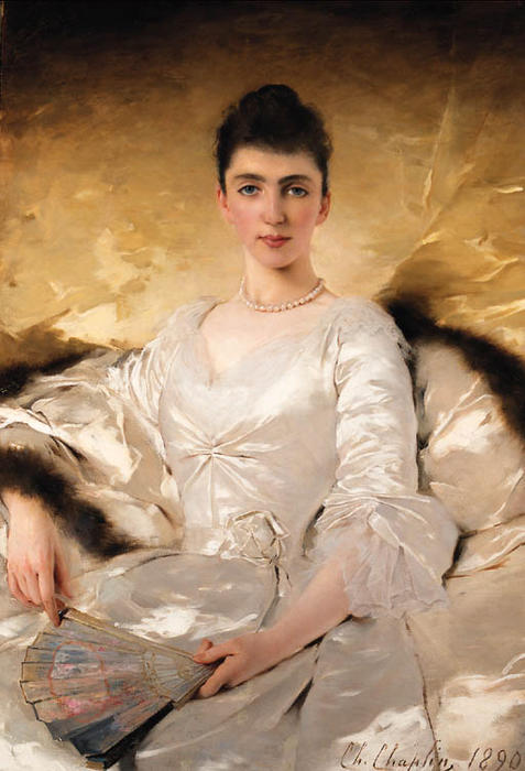 Portrait Of An Elegant Lady — Charles Chaplin