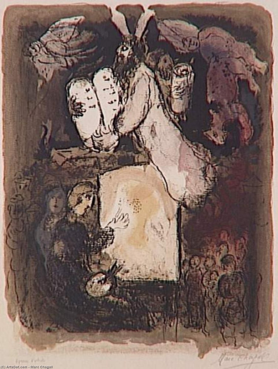 The Painter's Dream — Марк Шагал