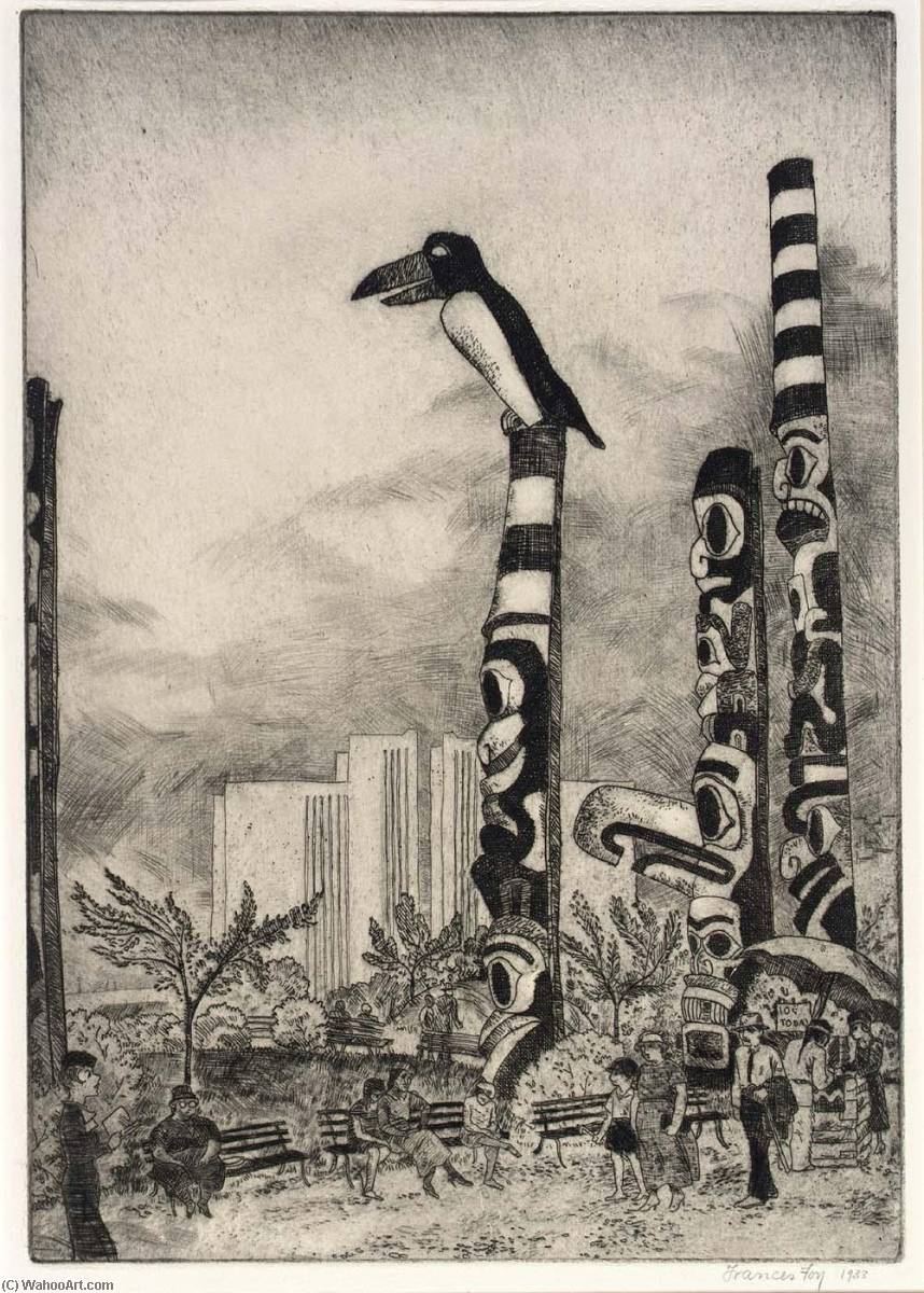 Entrance To Indian Village — Frances Foy