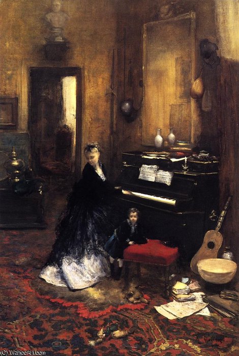 Interior Scene — Antoine Vollon