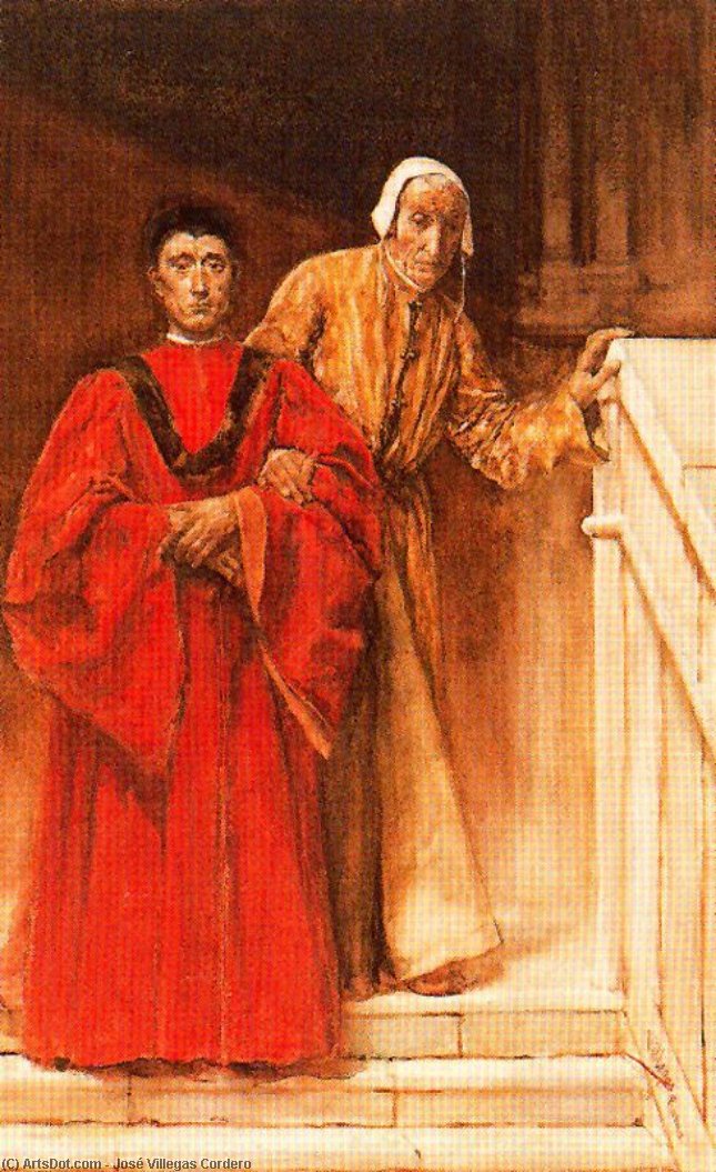 The Removal Of The Doge Foscari — José Villegas Cordero