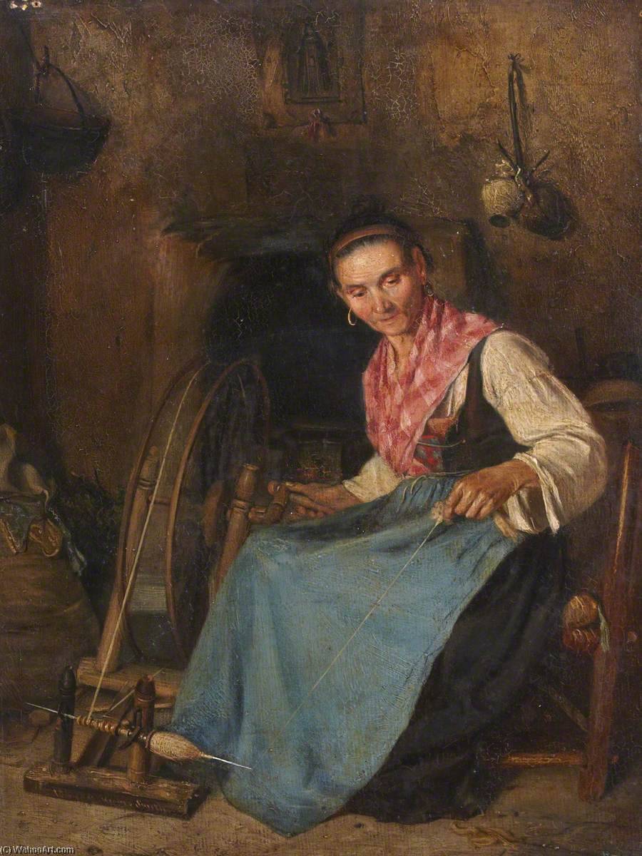 Woman Spinning — Thomas Stuart Smith