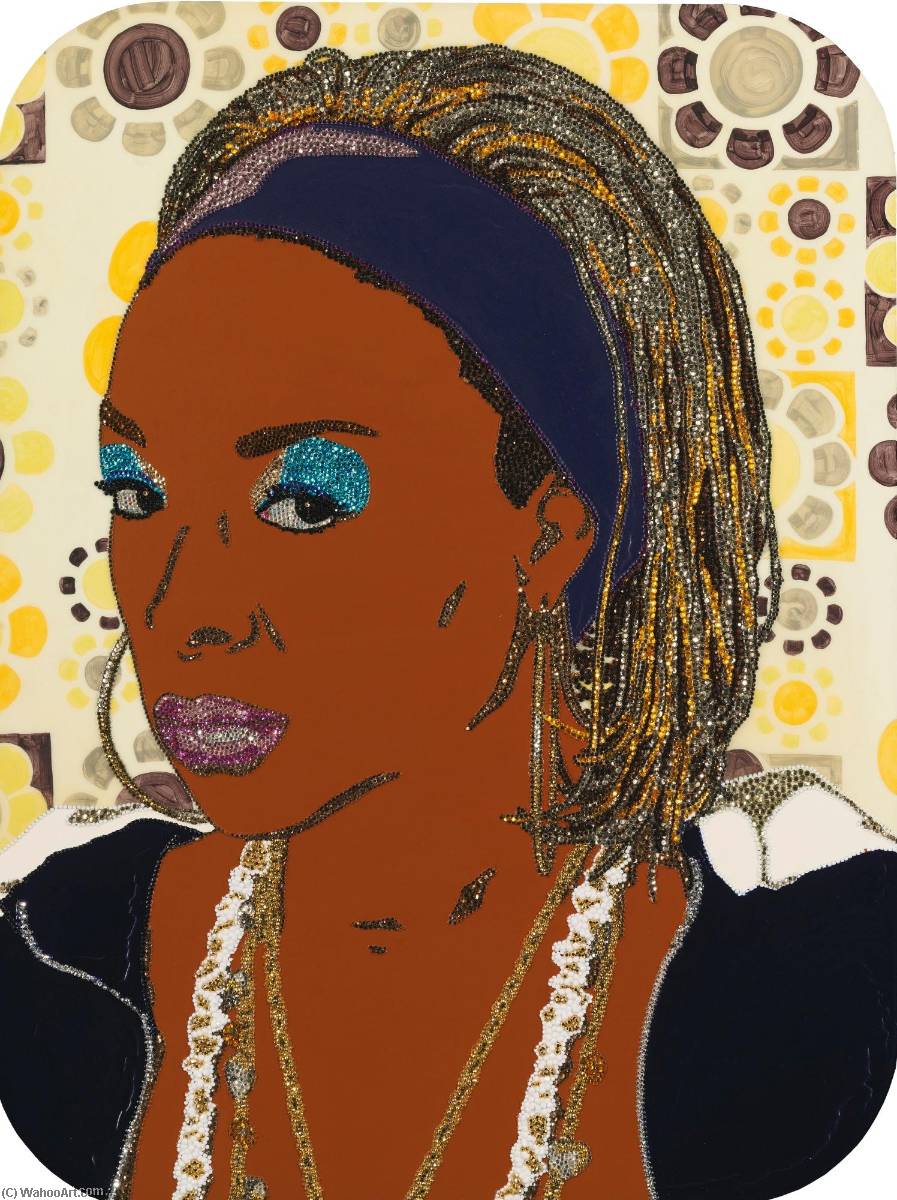 Portrait Of Lady Blue 2 — Mickalene Thomas