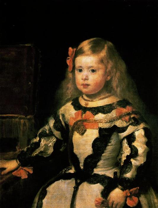 La Infanta María Margarita, Hija De Felipe Iv, Rey De España — Diego Velázquez