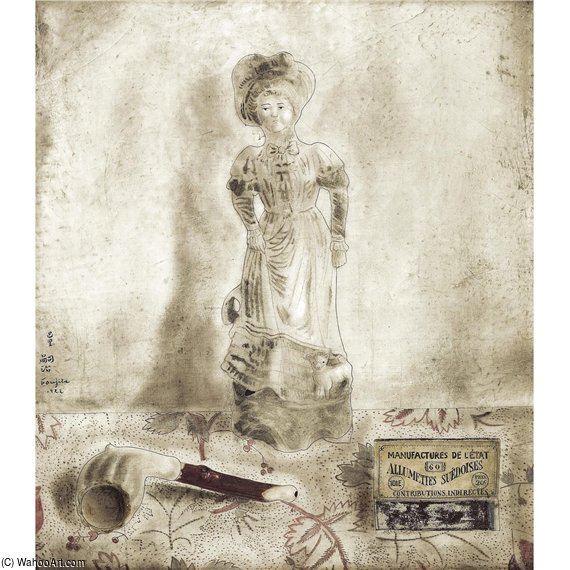 Nature Morte À La Figurine — Léonard Tsuguharu Foujita