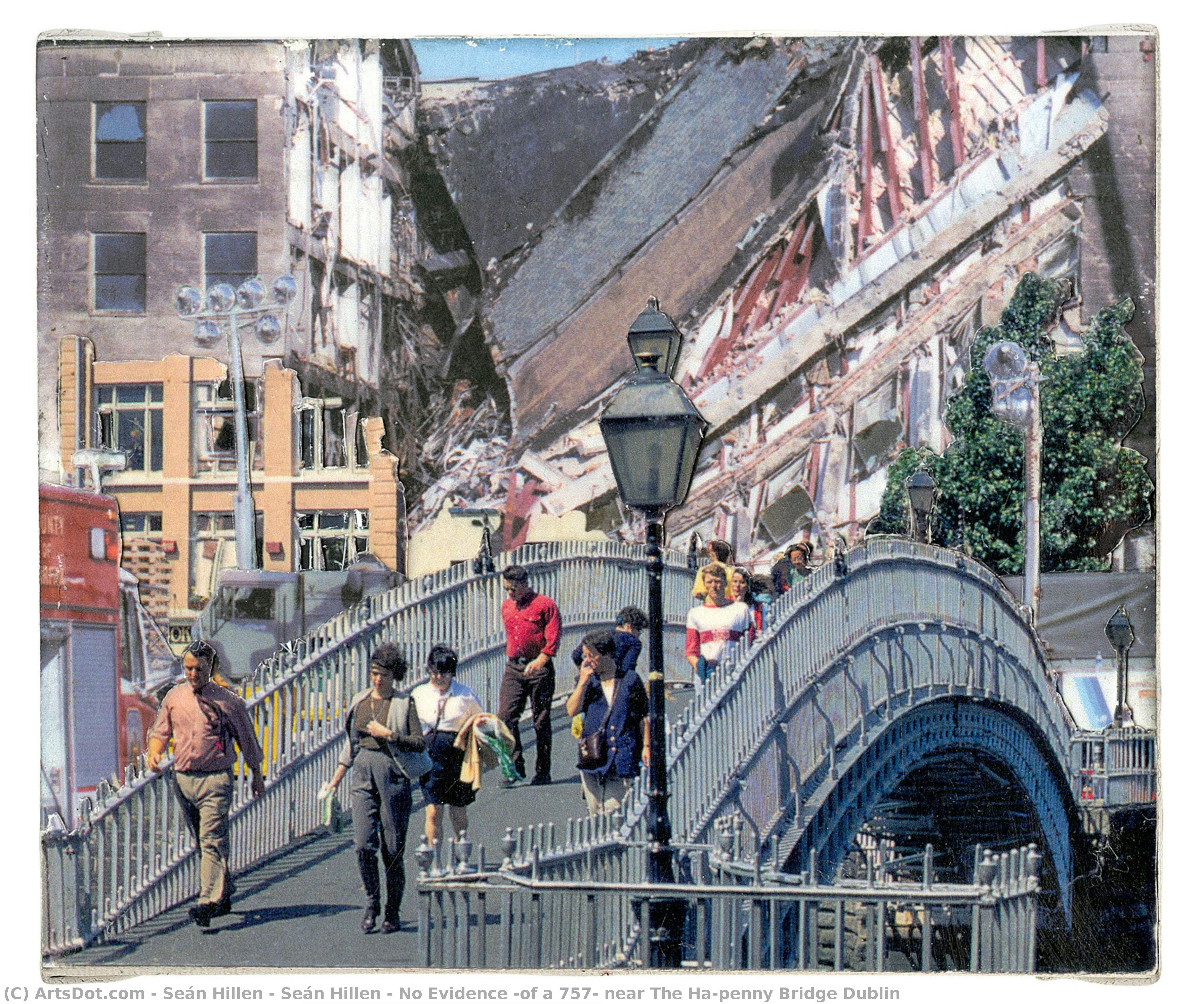 Seán Hillen - No Evidence (of A 757) Near The Ha’penny Bridge Dublin — Seán Hillen