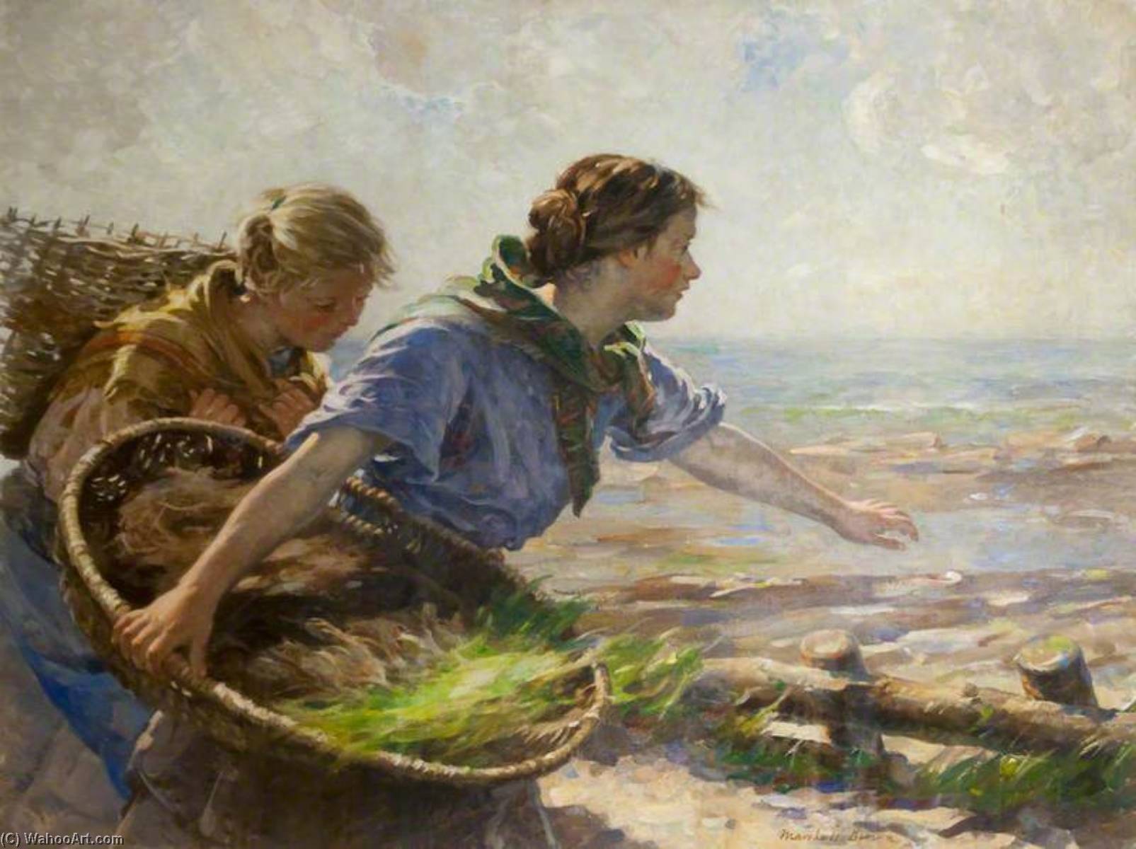 The Baited Line — William Marshall Brown