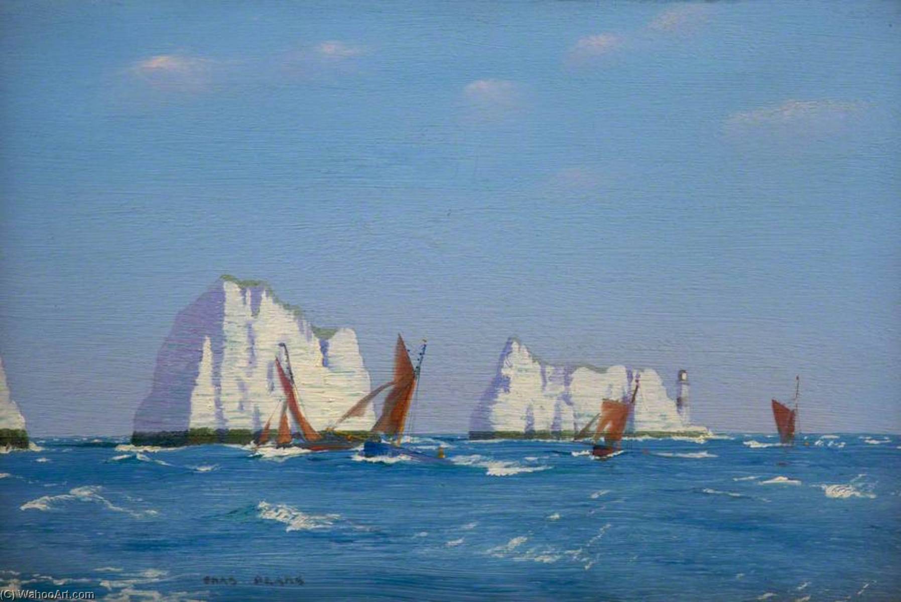 The Needles, Isle Of Wight — Charles Pears