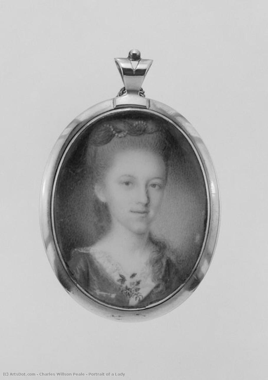 Portrait Of A Lady — Charles Willson Peale