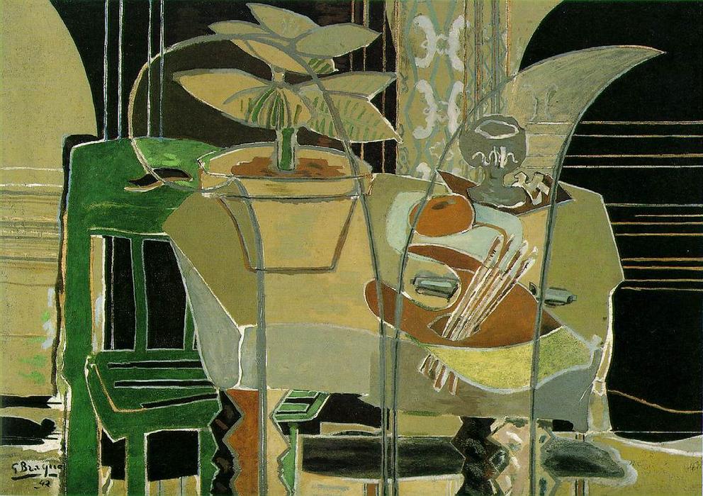 Interior With Palette — Жорж Брак