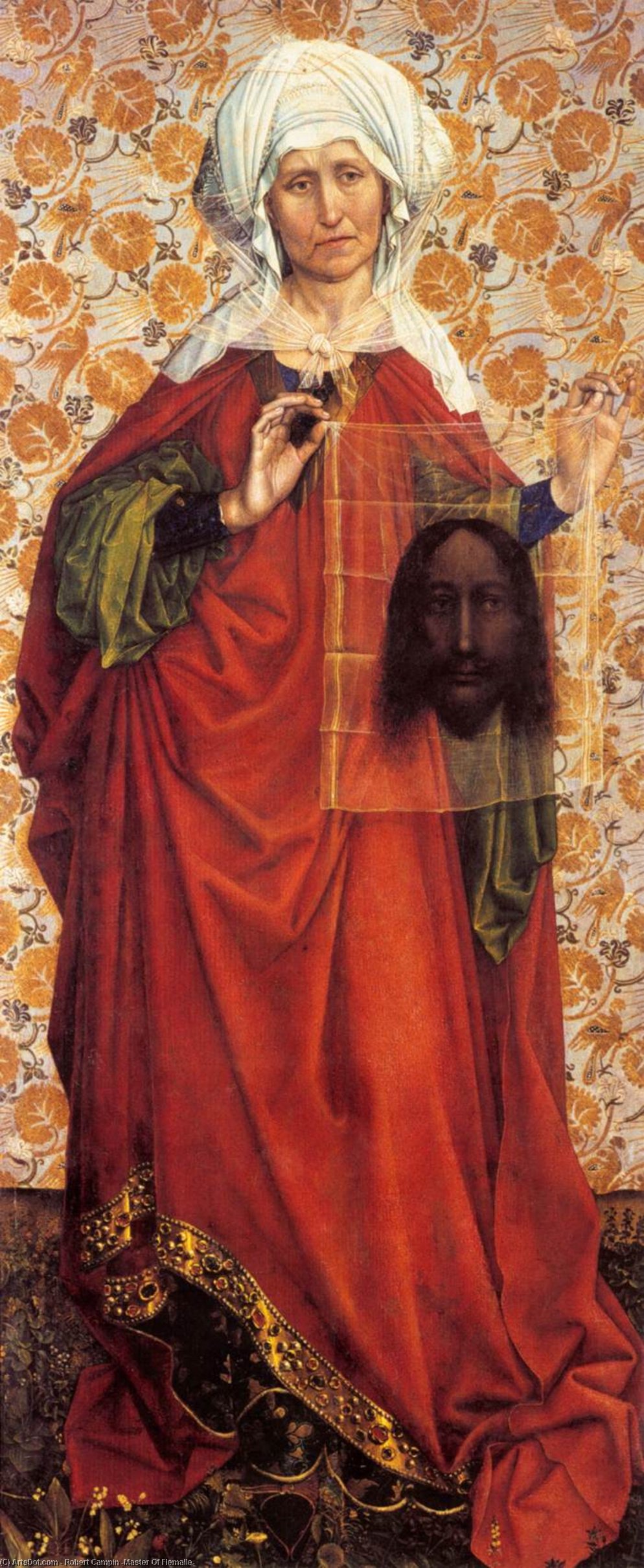St Veronica — Robert Campin (meister Von Flémalle)