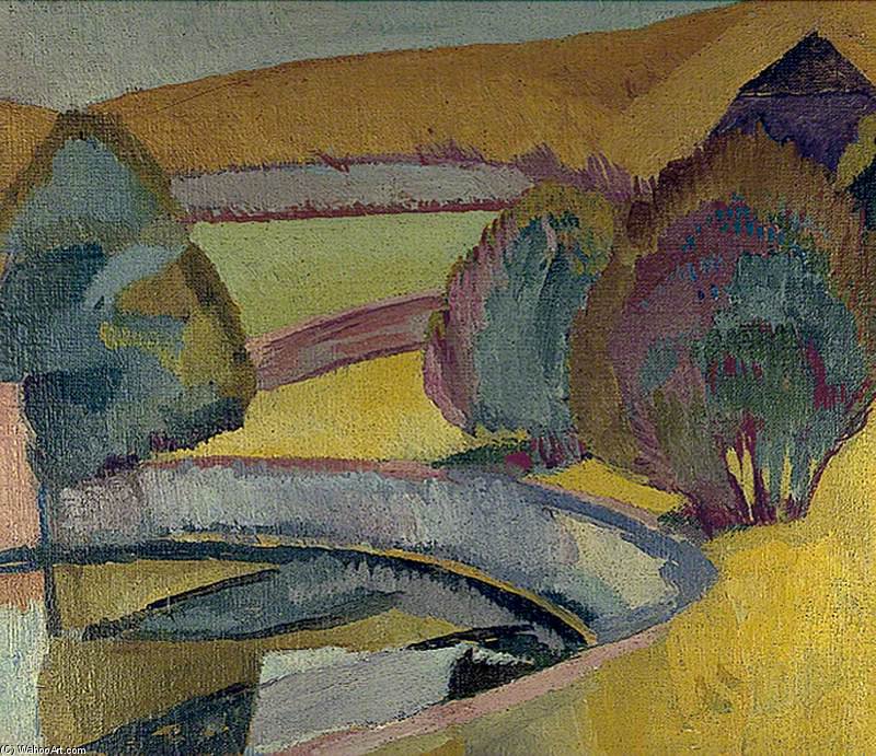 The Pond At Charleston, East Sussex — Vanessa Bell